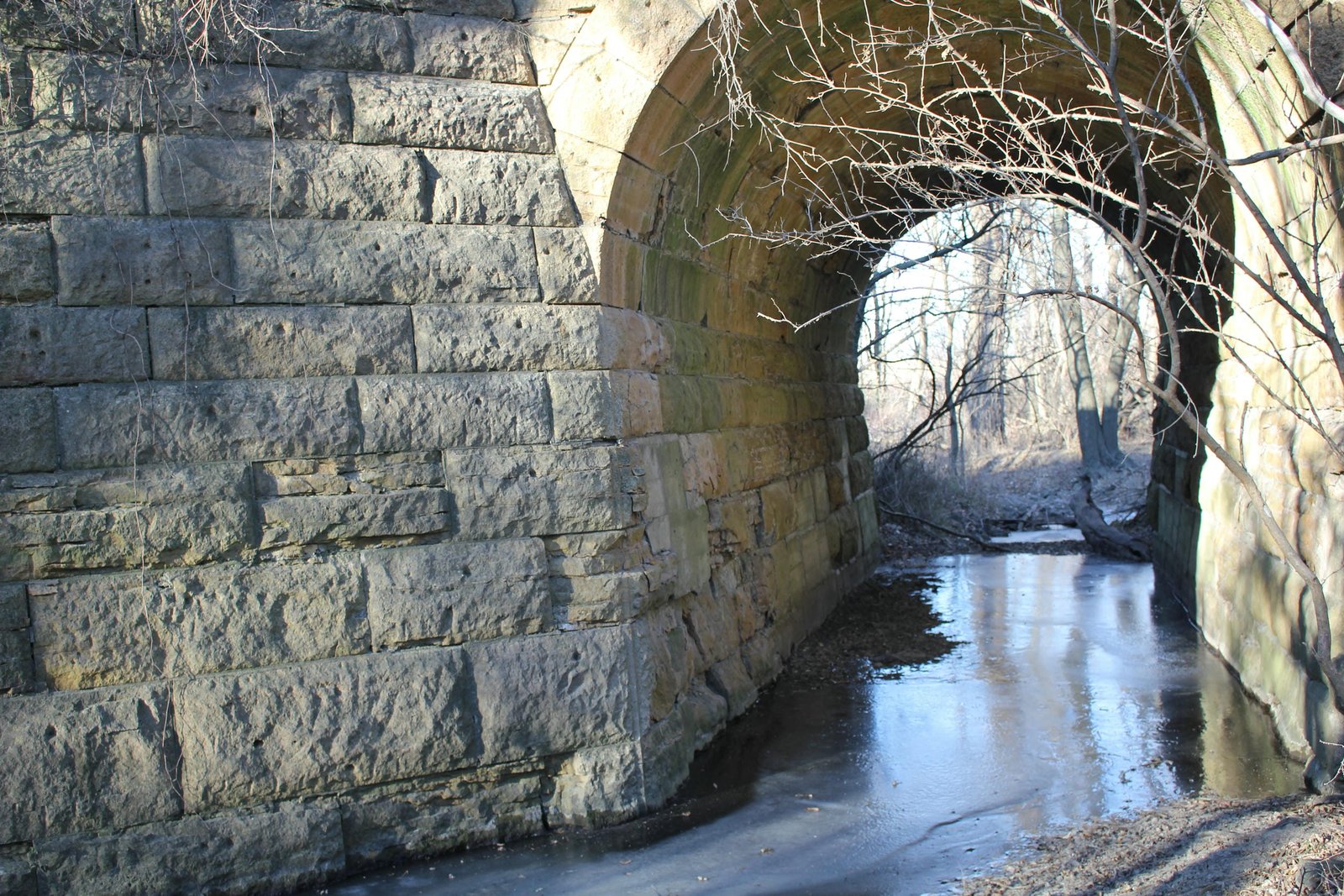 West abutment
